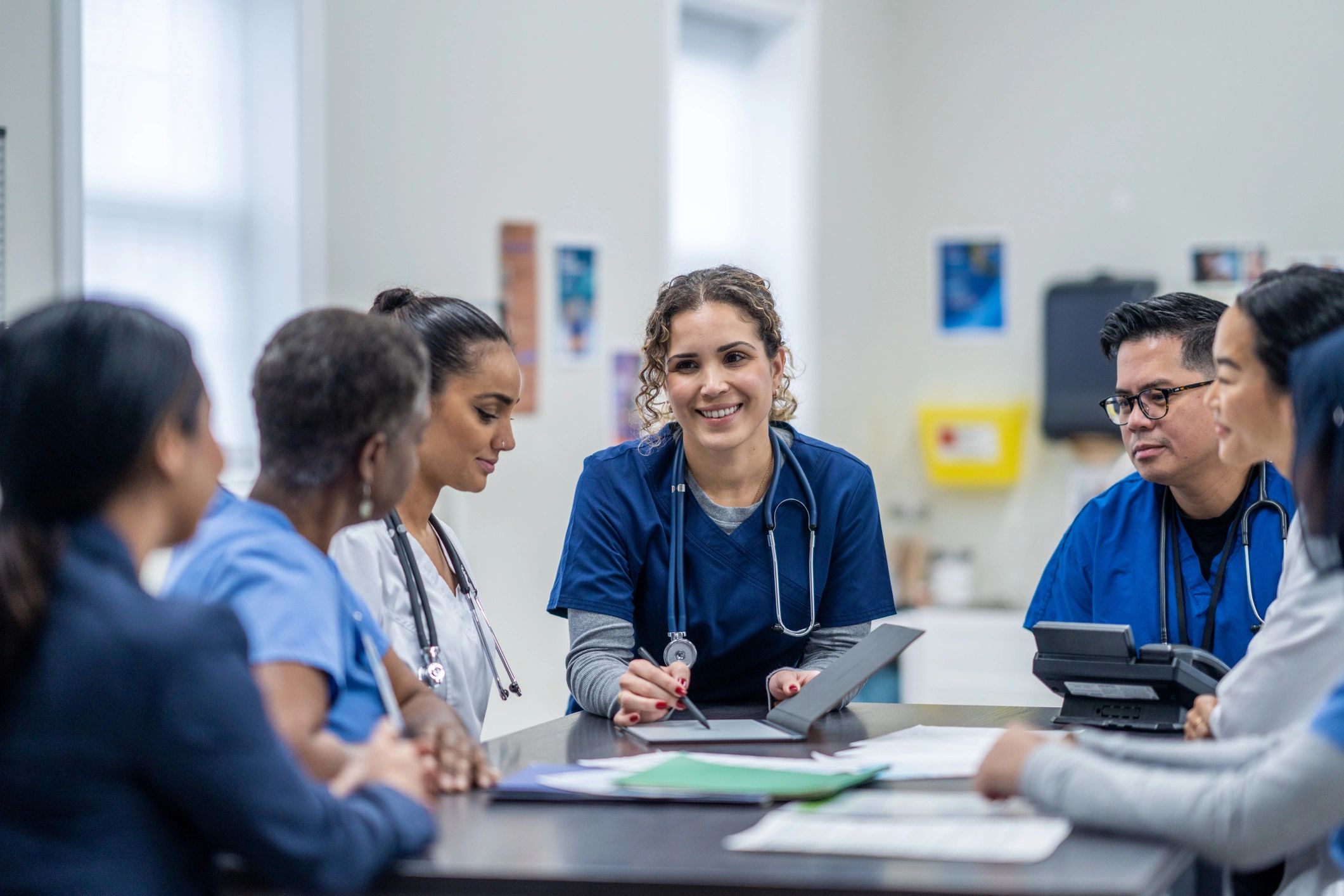 Healthcare professional meeting
