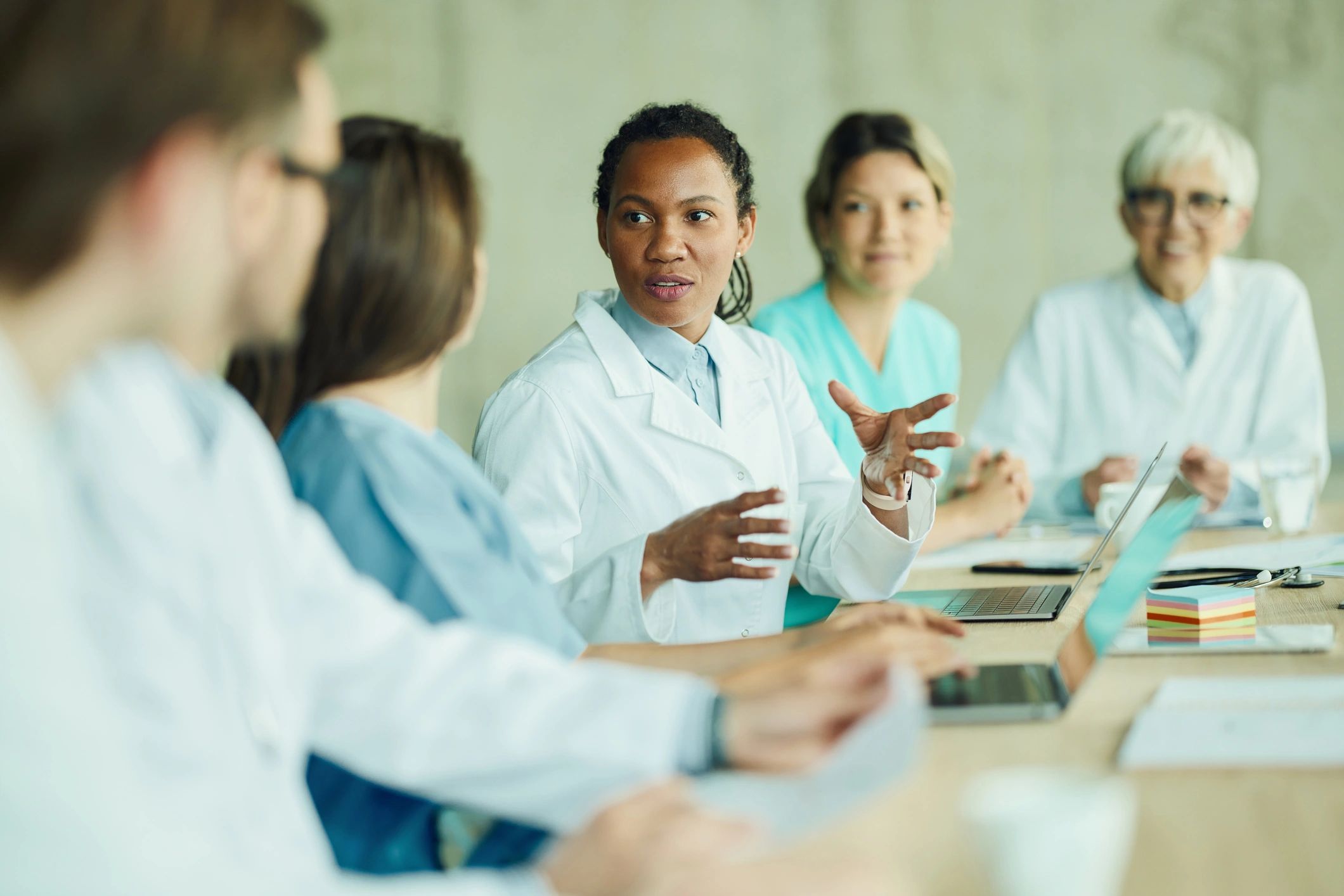 Healthcare professional meeting