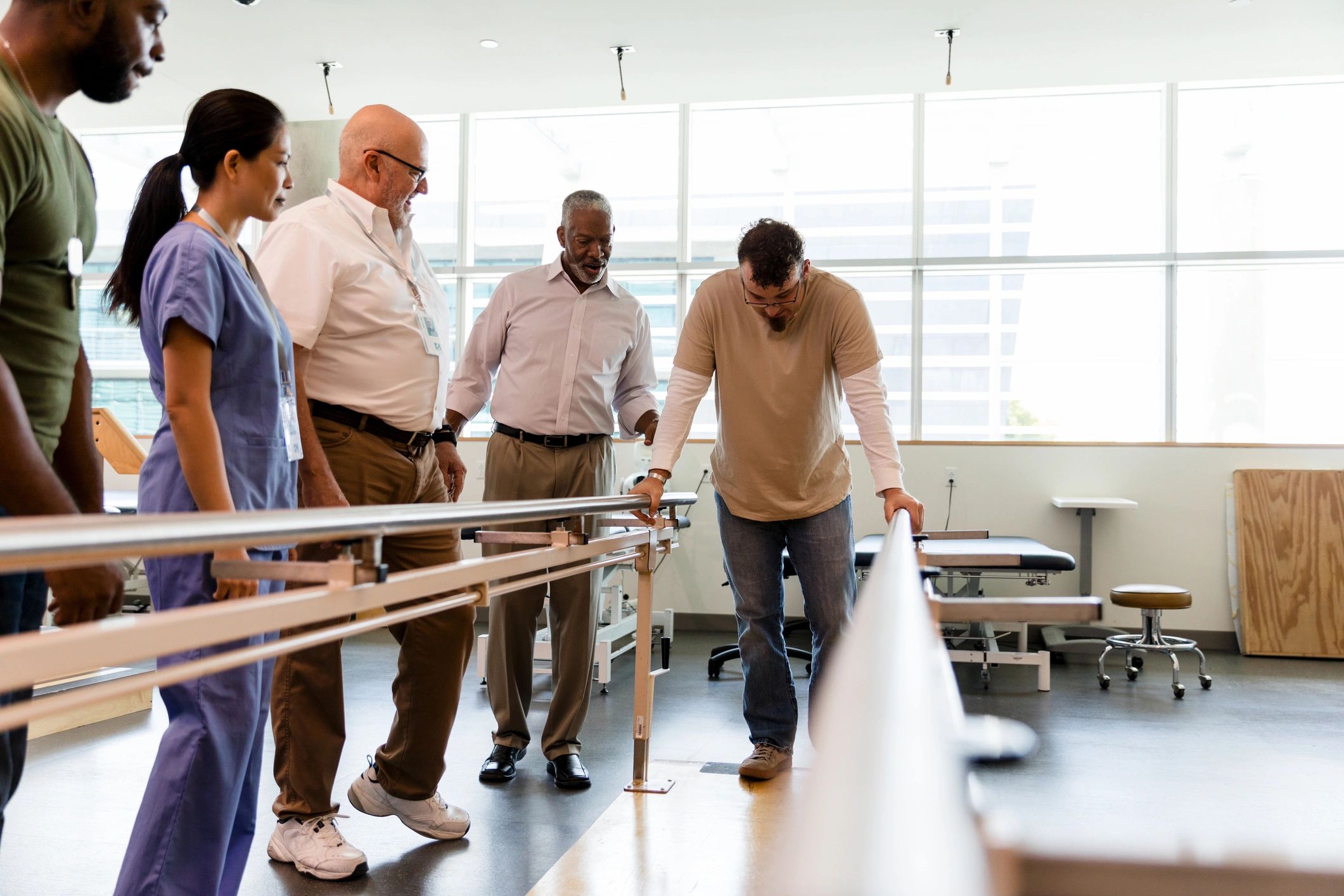 Orthopedic surgery team in the operating room